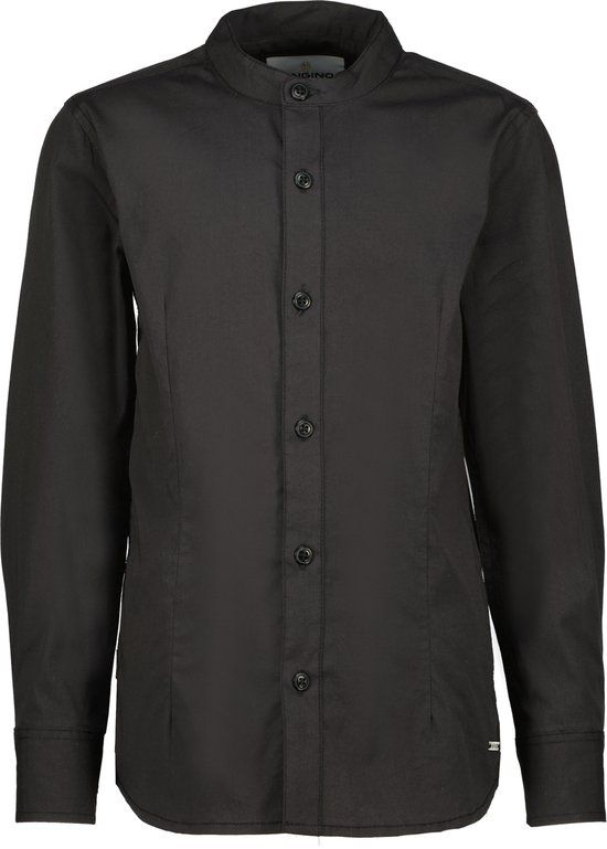 Vingino Lasc Shirt - Jongens - Maat 140 - Deep Black