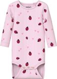 NAME IT NBFHALINE LS XSL Body - Gebloemd - Lange mouw - Vrouwen - Cradle Pink - 74