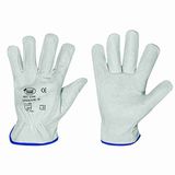 12 Stronghand 12 paar rundlederen handschoenen, driver handschoenen, beschermende handschoenen *Classic Silverstone* natuurlijke kleuren