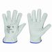 12 Stronghand 12 paar rundlederen handschoenen, driver handschoenen, beschermende handschoenen *Classic Silverstone* natuurlijke kleuren