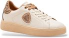 Blauer Beige leren Victory sneakers