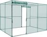 Cage de protection des plantes, 2,9 x 1,94 x 1,94 m Tente de protection des plantes avec porte zippée. Haute cage de protection des plantes résistante au vent. Facile à installer. Housse pour plates-bandes surélevées, extérieur. Filet pour plants de tomates, convient pour jardin, patio et pelouse