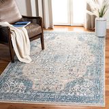 Safavieh Vloerkleed Draper Blauw Polypropyleen 122 x 183 cm