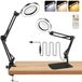 Ibenzoa® Lampe loupe réglable avec éclairage et télécommande pour loisirs et lecture