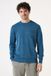 Garcia Pull Homme Uni Bleu Manches longues