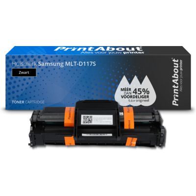 PrintAbout Huismerk MLT-D117S Toner Zwart | Compatibel met Samsung SCX-4650, SCX-4655F, SCX-4655FN | 3000 pagina's