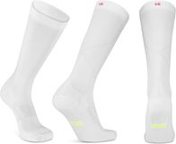 DANISH ENDURANCE Prestatie Compressiekousen - 26-32 mmHg - Wit - Maat 43-47
