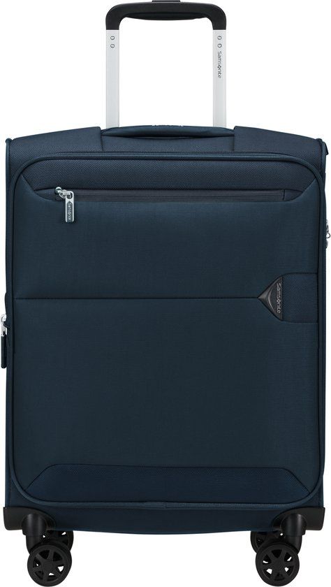 Samsonite Urbify Spinner 55/23 Uitbreidbaar Navy Softcase Koffer