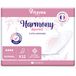 Harmony Discreet incontinentie maandverband voor dames – urinebescherming voor dames – handdoek na de geboorte – absorberend en geurremmend – gemaakt in Frankrijk – 12 handdoeken 4 druppels – Harmony