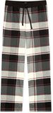 Schiesser Heren Lange Flanellen Pyjamabroek - Geruit - MIX & RELAX - Maat 56