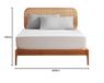 Sonive Hoeslaken 180 x 200 cm, elastisch hoeslaken voor matrassen tot 30 cm, ca. 90 g/m², Made in Green, wit