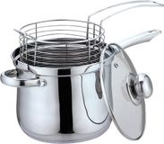 Kinghoff 4581 Frietpan - 3,6L - RVS - Alle warmtebronnen