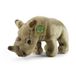 Pluche neushoorn 23 cm ECO-FRIENDLY | 2 stuks