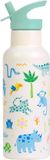 A Little Lovely Company XL Dubbelwandige RVS drinkfles thermos - Jungle