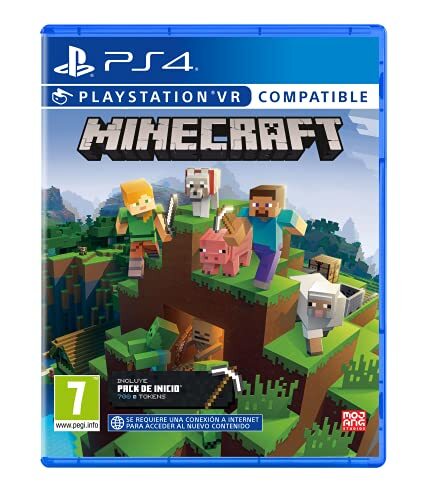 Sony - Minecraft Starter Col (compatibel VR)-PS4 Does Niet Apply Voor videogames, meerkleurig, One Size (Sony VJGPS4SON21703792)
