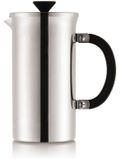 BODUM Tribute cafetière, métal, pour 8 tasses, 1 litre