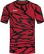 Jako Animal Shirt Korte Mouw Heren - Zwart / Sportrood | Maat: L