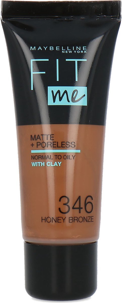 Maybelline Fit Me Matte + Poreless Foundation - 346 Honey Bronze