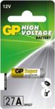 GP Batteries 27A HIGH VOLTAGE Batterijen 12V - 27 mAh - 1 stuks