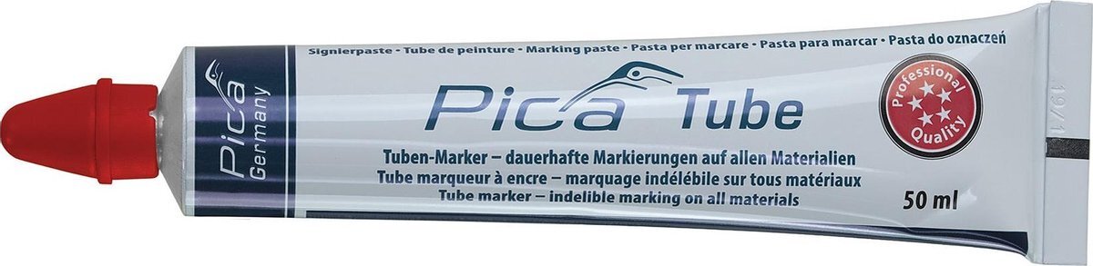 Pica 575/40 Tube Markeerpasta - Rood - 50ml