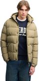 Superdry Classic Everest Puffer Jas Heren Buckwheat Beige