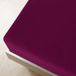 Drap-housse Bordeaux 140x200 cm Coton