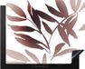 Merkloos KitchenYeah® Inductie beschermer 65x52 cm - Bladeren - Design - Abstract - Inductie kookplaat accessoire