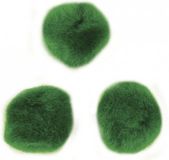 Rayher hobby materialen Rayher Hobby Pompons - 15 mm - Groen - 60 stuks