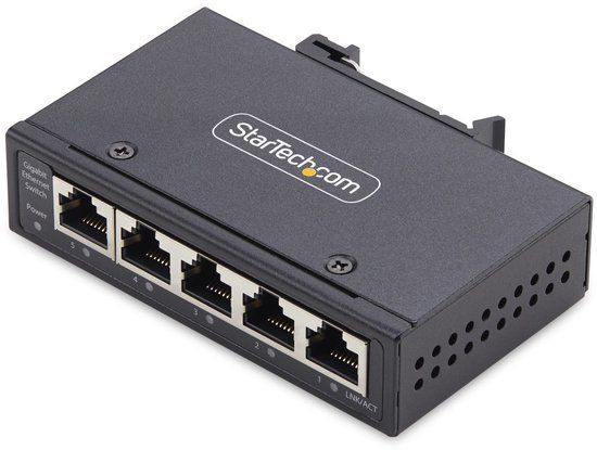 StarTech.com Industriële Netwerkswitch - 5 Poorten - Unmanaged