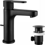 Merkloos CECIPA Waterkraan badkamer zwart