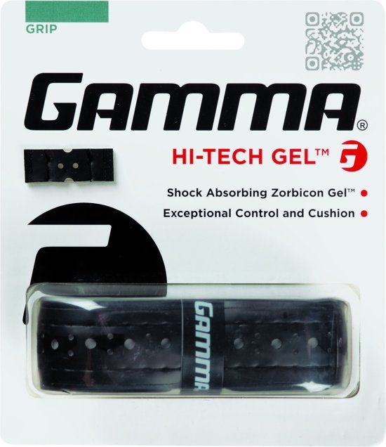 Gamma Sports Gamma Hi-Tech Gel - Zwart - Kunstleer