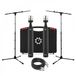 G4M Gear4music G4M Pencil Condenser Microphone, Stereo Recording Pack
