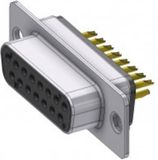 Deltron Connectors D15SZ/2FP102 D-sub bus 180 ° Aantal polen: 15 Soldeerkelk 1 stuk(s)