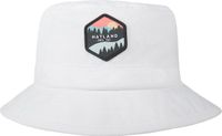 Hatland UV-Vissershoed met logo voor volwassenen Yolo Wit maat 57CM