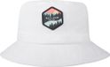 Hatland UV-Vissershoed met logo voor volwassenen Yolo Wit maat 57CM