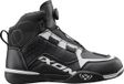 Ixon Vyper WP waterdichte dames motorschoenen Zwart/wit Maat 37