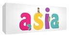 Little Helper LHV-ASIA-1542-15IT afbeelding Muro Asia, hout, meerkleurig, 15 x 42 cm
