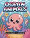 Ocean Animals Alcohol Marker Coloring Book: Bold and Easy Beautiful Large Print Themed Coloring Pages for Adults