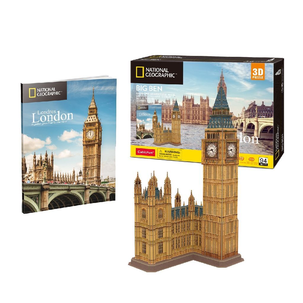 CubicFun 3D Puzzel Big Ben - 2010319
