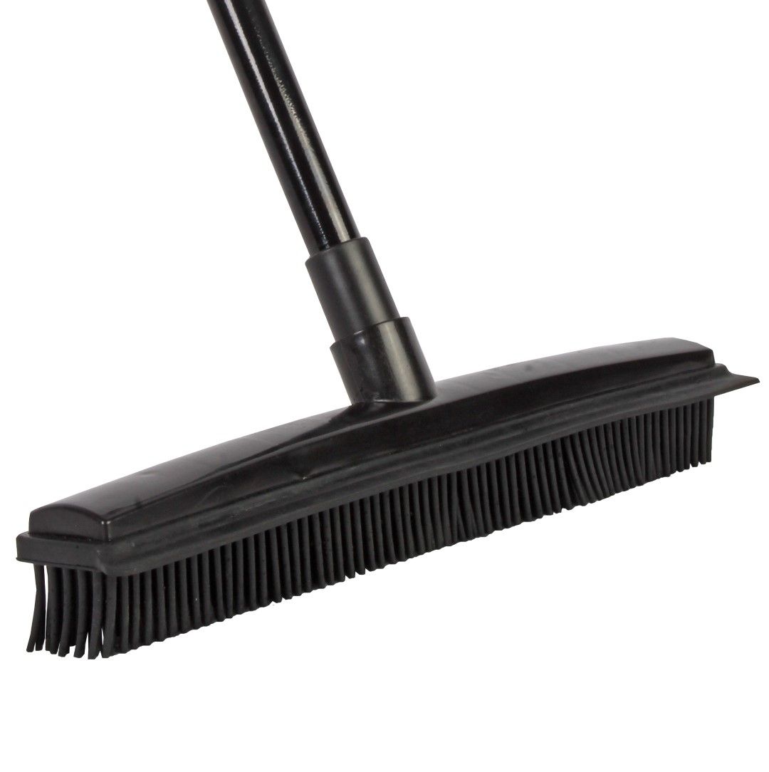 Talen Tools Rubber bezem - zwart