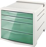 Esselte Colour'Breeze Ladenblok met 4 Laden - Groen