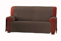 Zoco sofa-sprei, 3-zitsbank, kleur 17-bruin