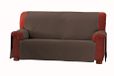 Zoco sofa-sprei, 3-zitsbank, kleur 17-bruin