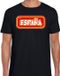 Bellatio Decorations T-shirt voor heren - Spanje - Zwart - XXL