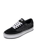 Vans Brooklyn Ls Dames Sneakers Textiel VN000D7QKOU Black/Asphalt Low Top