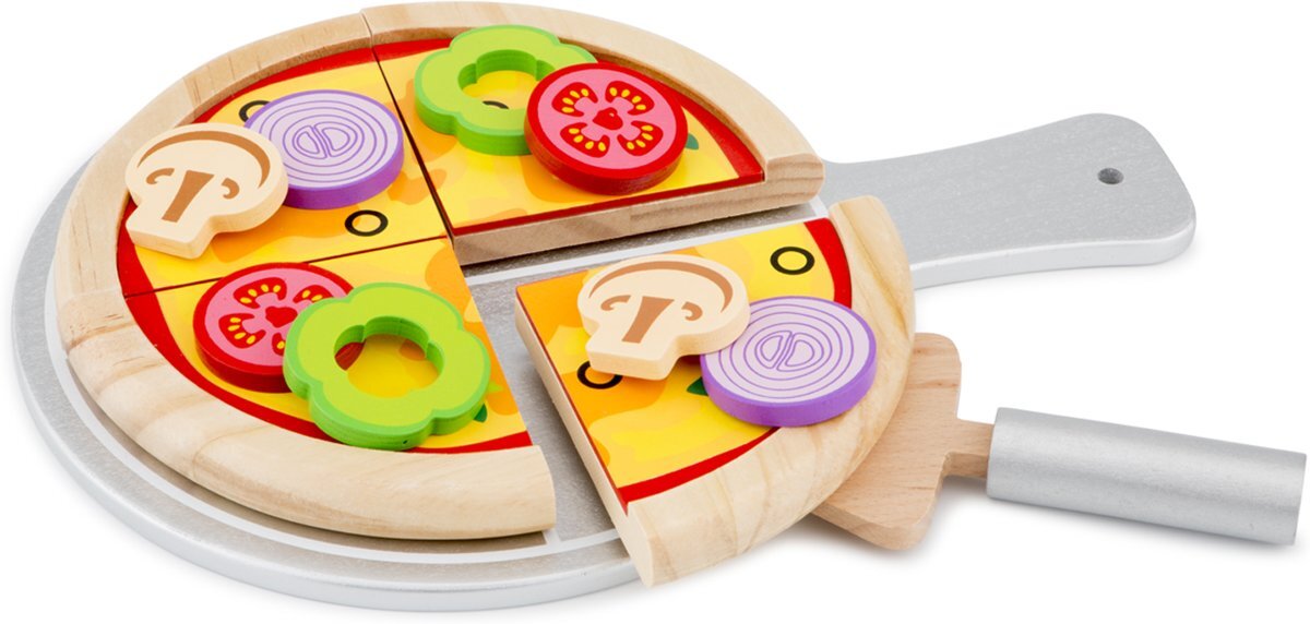 New Classic Toys - Speelgoed Pizza Set