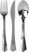 Urban Living BBQ/verjaardag/camping bestek - 8 personen - stevig kunststof - 17 cm - zilverkleurig