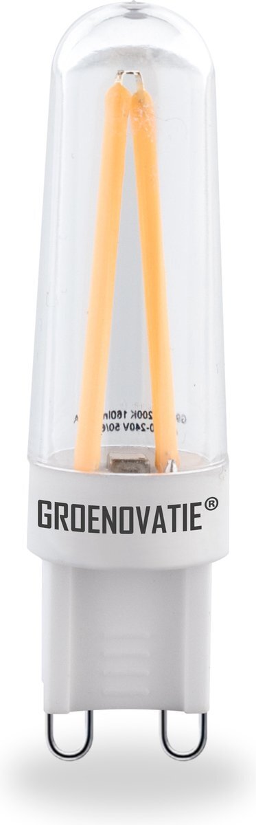 Groenovatie LED Filament Lamp - 2W - G9 Fitting - Extra Warm Wit