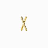 Thomas Sabo EC0023-413-39 Enkele Oorbel Dames 925er Zilver geel verguld