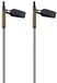 FISCHERSPORTS GMBH One Way Diamond 3 Bâtons Argent 145 cm